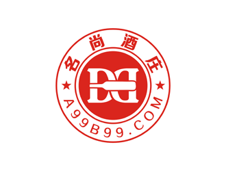譚家強(qiáng)的名尚酒莊進(jìn)口紅酒logo設(shè)計