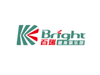 周國(guó)強(qiáng)的百瑞 Bright 健身俱樂部logo設(shè)計(jì)