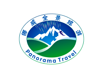 譚家強(qiáng)的挪威全景旅游logo設(shè)計