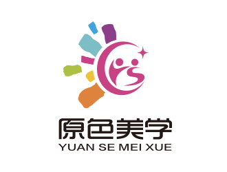 曹芊的原色美學陶瓷藝術(shù)教育logo設(shè)計