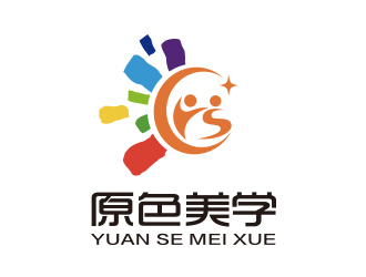 曹芊的原色美學陶瓷藝術(shù)教育logo設(shè)計