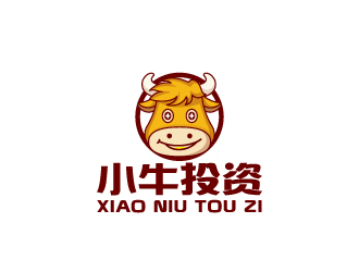 周金進(jìn)的廣東小牛投資管理有限公司logo設(shè)計