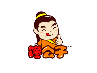 樂(lè)饞有道零食店鋪logo設(shè)計(jì)
