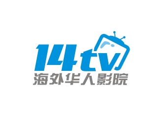14TV 海外華人影院logo設計