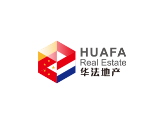 華法地產(chǎn) HUAFA Real Estate   法國投資，置業(yè)，安家一站式服務平臺logo設計