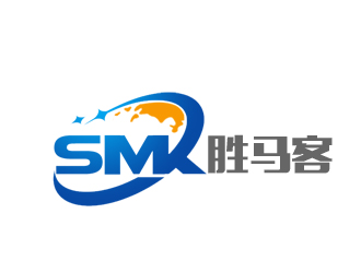 余亮亮的勝馬客紅酒洋酒貿易logo設計