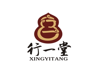曾翼的山東行一堂中醫(yī)健康服務有限公司logo設計