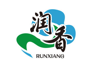 廣州市潤香環(huán)保科技有限公司logo設(shè)計