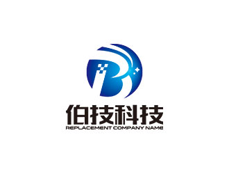 鐘炬的北京伯技科技有限責(zé)任公司logo設(shè)計