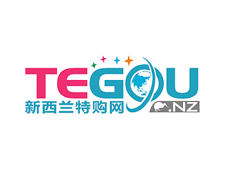 新西蘭特購網(wǎng)代購標志logo設計