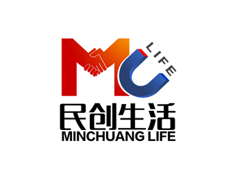 民創(chuàng)生活logo設(shè)計(jì)