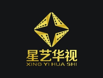 星藝華視logo設(shè)計(jì)