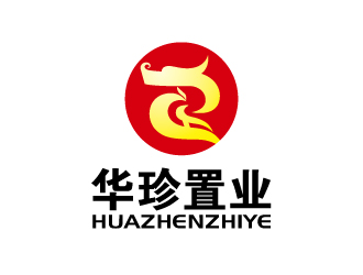 張俊的中國紅印章房地產(chǎn)標(biāo)志logo設(shè)計(jì)