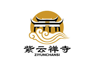 倪振亞的紫云禪寺logo設計