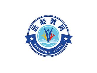 遠(yuǎn)能教育logo設(shè)計