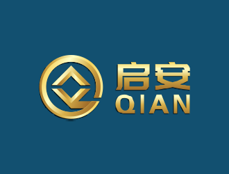 啟安logo設(shè)計(jì)