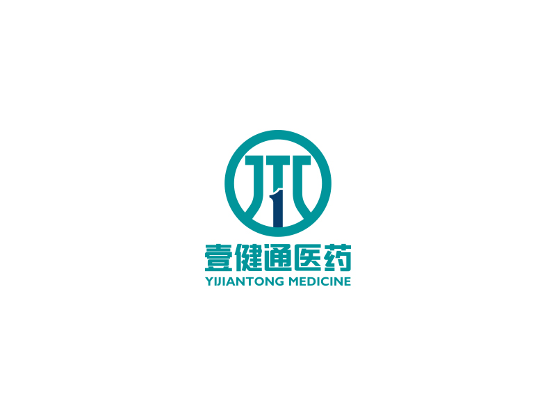 安徽壹健通醫(yī)藥有限公司logo設計