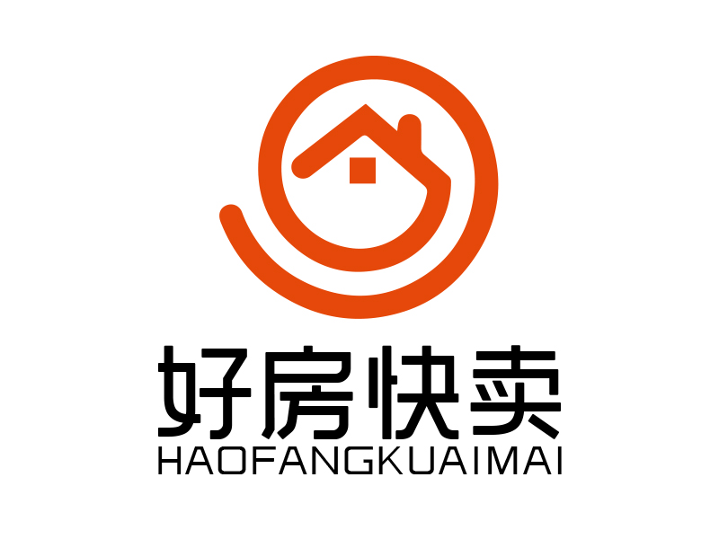 秦光華的好房快賣(mài)logo設(shè)計(jì)