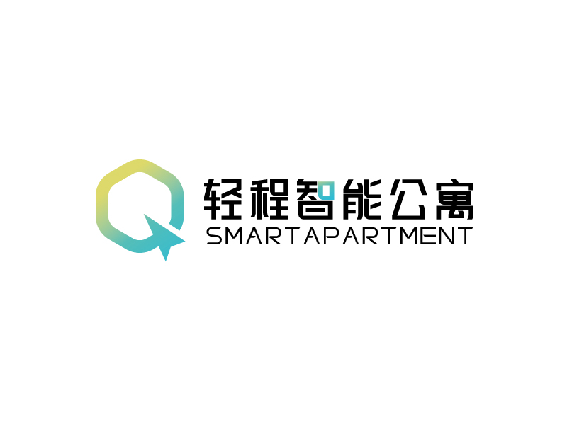張俊的輕程智能公寓logo設(shè)計
