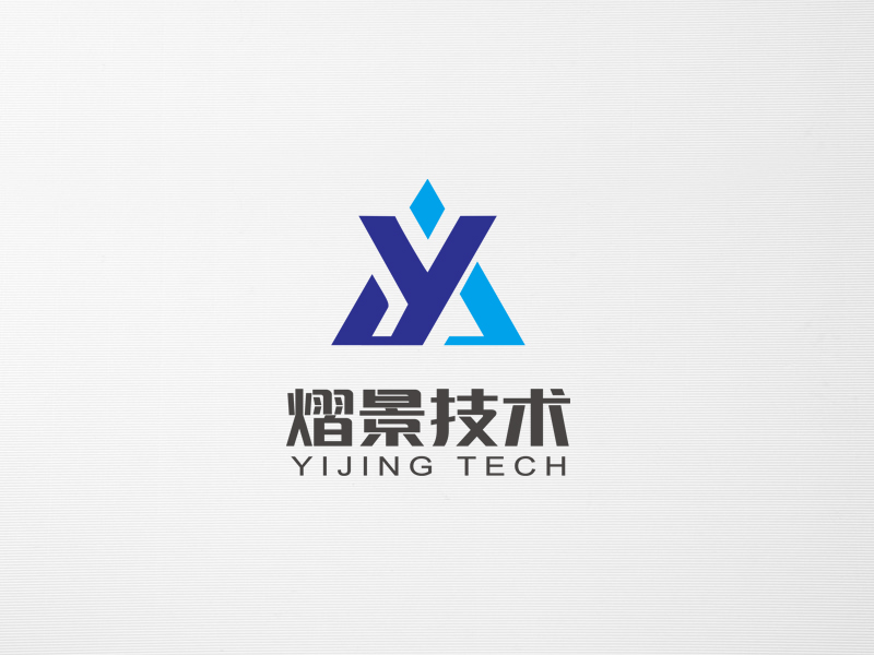 熠景，熠景技術(shù)服務(wù)logo設(shè)計(jì)