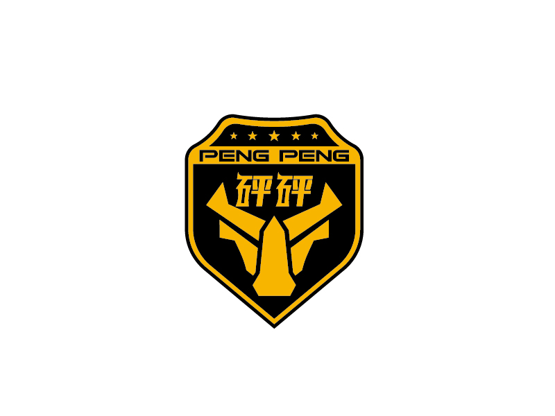 張俊的以砰砰商標元素為基礎(chǔ),設計一個徽章LOGOlogo設計